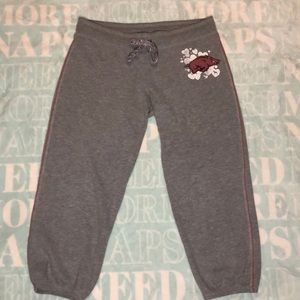 ✨VS Pink Capri Sweats✨